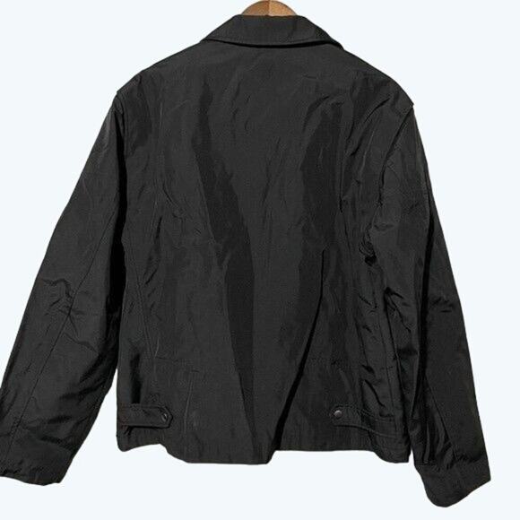 Towne Collection By London Fog Womens Large Black Jacket Coat - Picture 2 of 9